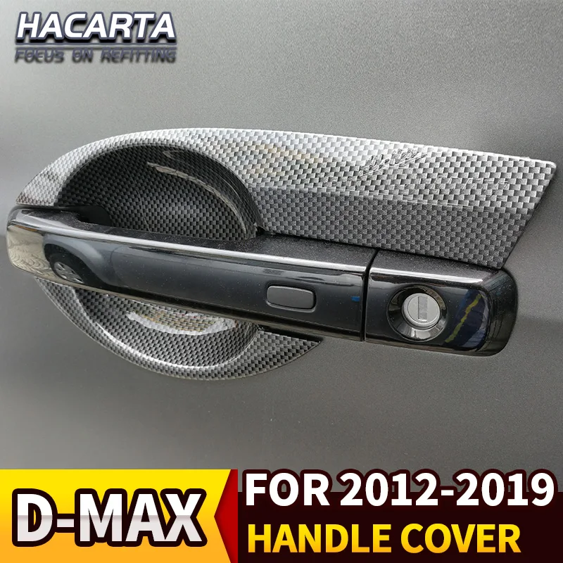 Наклейка на дверную ручку для ISUZU D MAX 2015 ~ 2019|Наклейки автомобиль| |