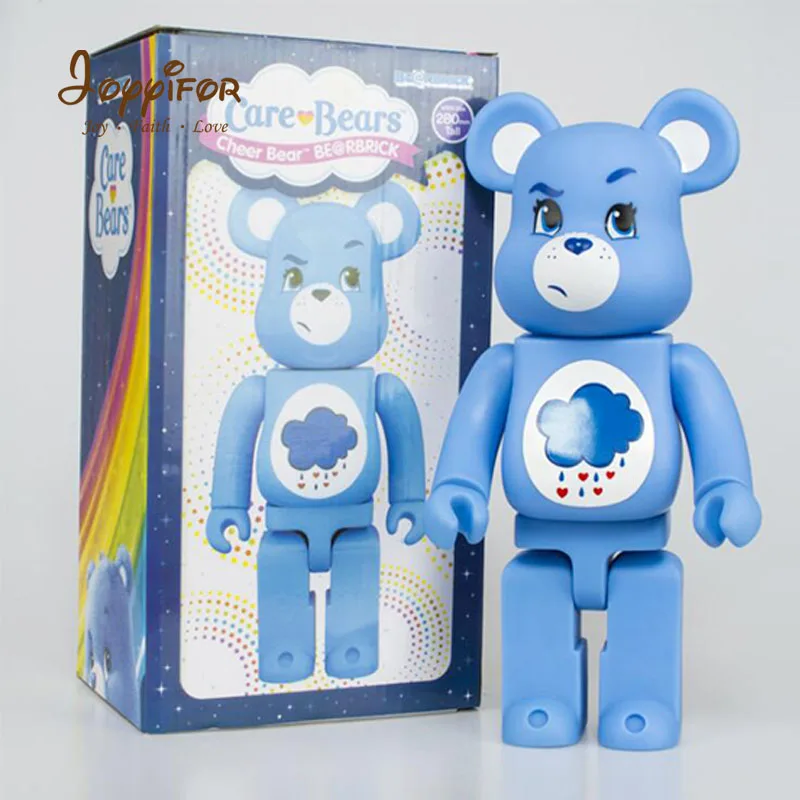 FGHGF Bearbricklys экшн-фигурка Kitty пиратский капитан Рождество зомби Babybear куклы ПВХ коллекционные модельные детские игрушки подарки - Цвет: Цвет: желтый