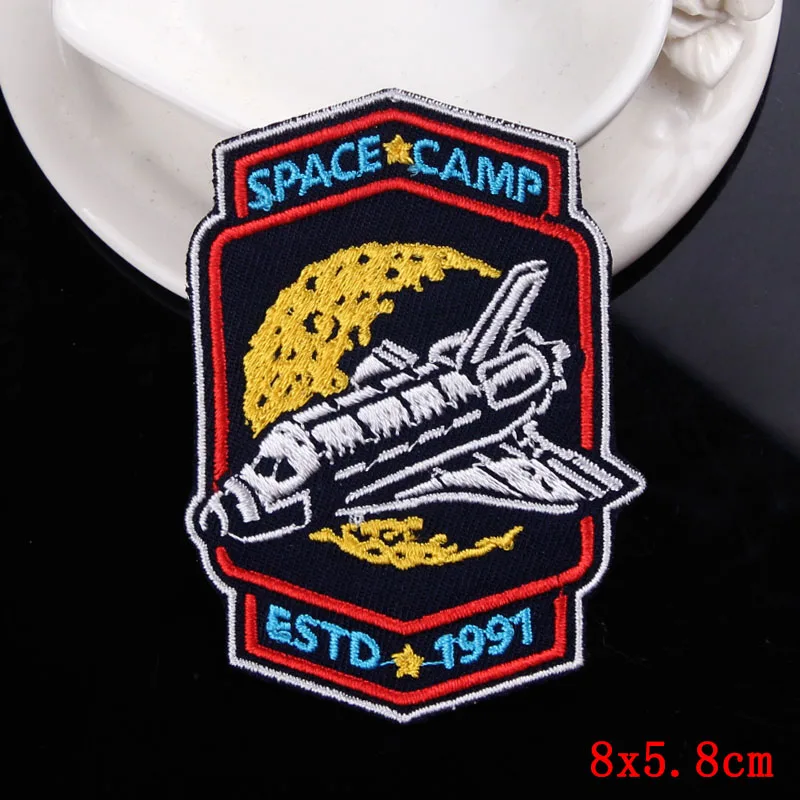 Вышивка патч USS предприятия патчи железа на для одежды космический корабль Trek DIY