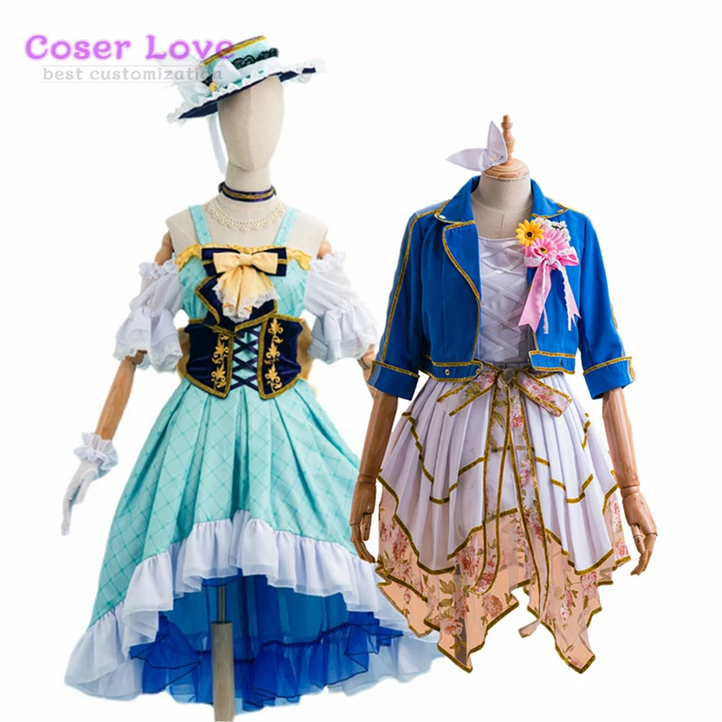 

Love Live! Ниджигасаки старшая Школа Idol клуб только верьте Осака Shizuku Nakasu Kasumi Хэллоуин Рождество Косплей Костюм