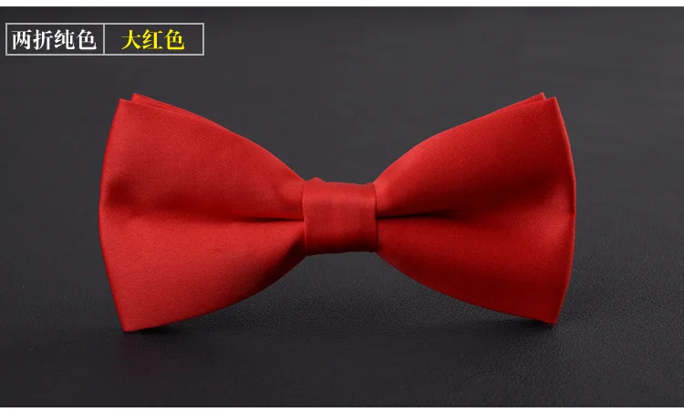 

Linbaiway Solid Bow Ties for Men's Bowtie Formal Necktie Business Wedding Gifts for Men Dress Shirt Accessories Custom Logo