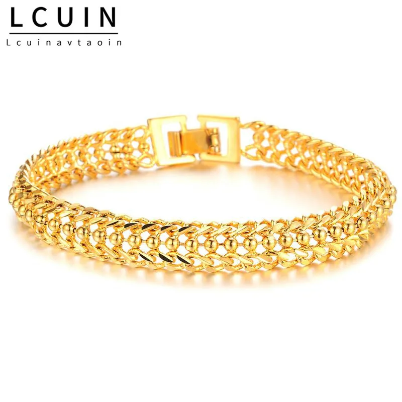 

Luxury Gold Fashion Jewelry Love Exquisite Bracelet Accessory Decor Stylish Hand Chain High Quality Titanium Steel