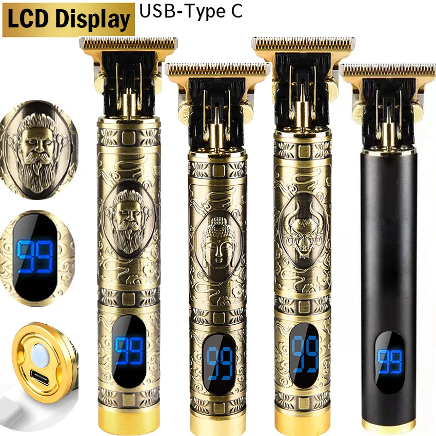 

Rechargeable Hair Clipper Barber Haircut Cutter Mower Cutting Machine Razor Trimmer Clippers Beard Trimmers For Men