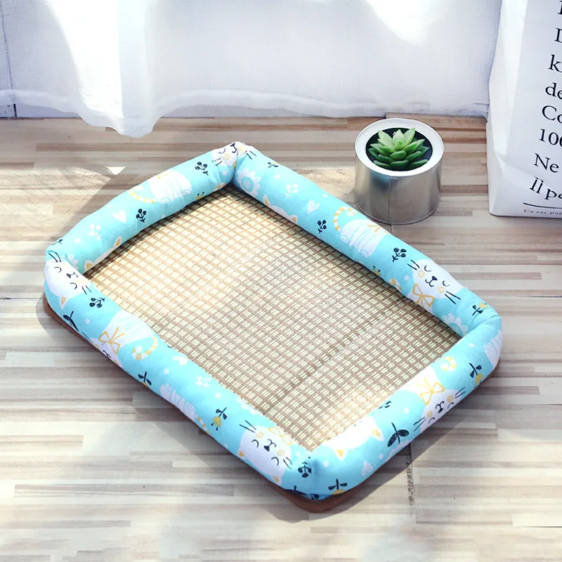 

New Summer Cool Pet Mat Dog Cat Sleeping Pet Mat Removable Multi-purpose High Quality Cool Bed Pet