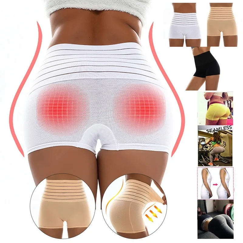 

Women'S Panties High Waist Safety Short Pants Breathing Body Shaper Slimming Tummy Control Underwear Panties Shapewear Pants