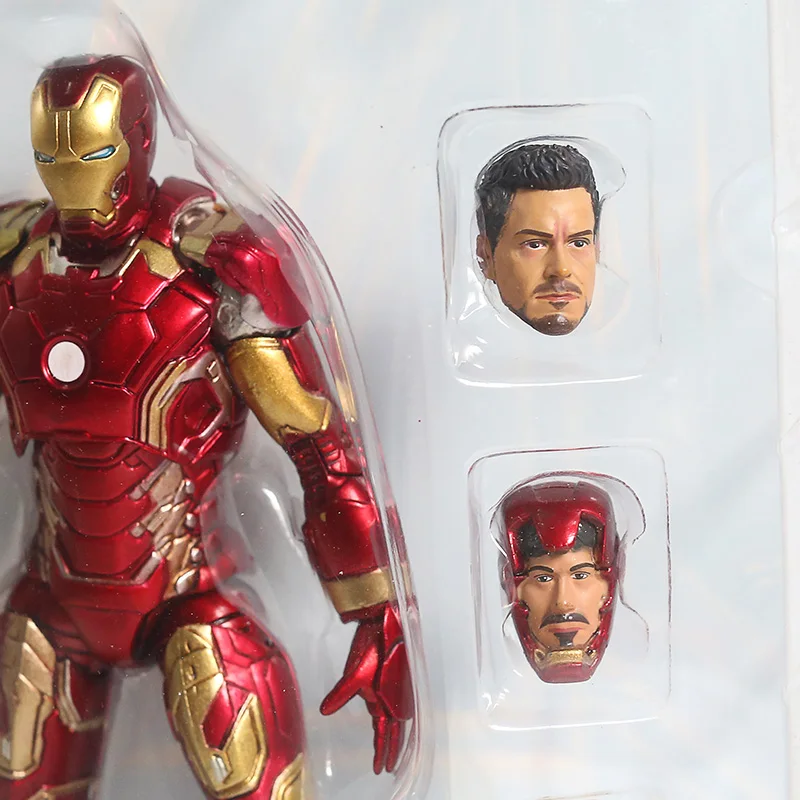 Marvel легенды ЖЕЛЕЗНЫЙ ЧЕЛОВЕК Марк XLIII MK43 ПВХ экшн-фигурка коллекционная игрушка |