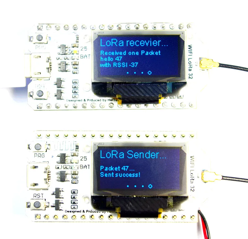 Синий модуль LoRa ESP32 SX1278 0 96 дюйма OLED дисплей Bluetooth Wi Fi комплект Lora 32 модуля Интернет
