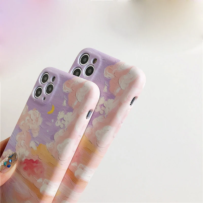Чехол для iPhone 11 Pro Max Xr Xs X 7 Plus 8 мягкий силиконовый чехол в стиле ретро | Мобильные