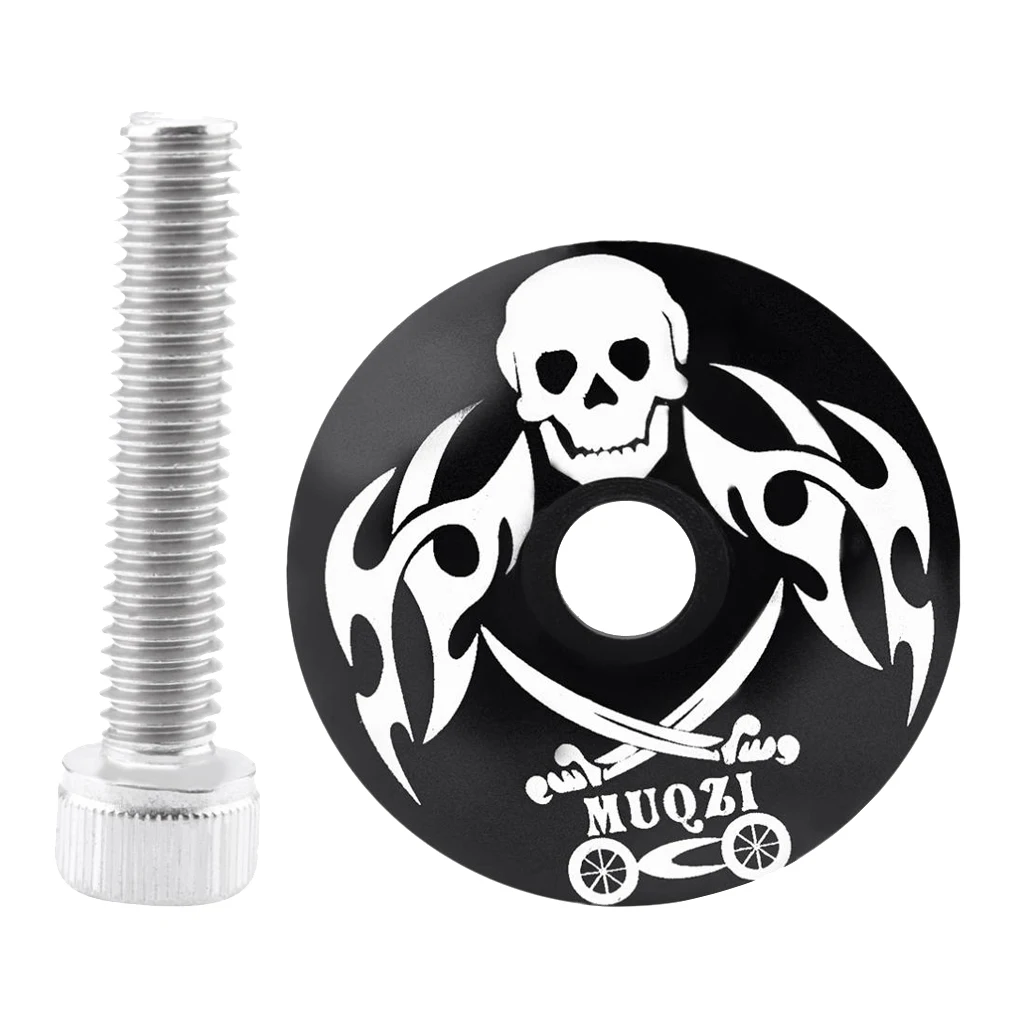 

ЧПУ Велосипедный спорт Велоспорт гарнитура Топ Кепки крышка с винтом 1 1/8 'трек рулевая колонка велосипеда аксессуары