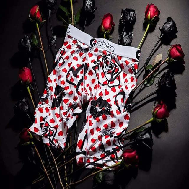 Canton Hint Ethika 2021 Valentine Day couple women yoga 3 piece yoga cozy swimsuit set pants Ethika boxers briefs underwear