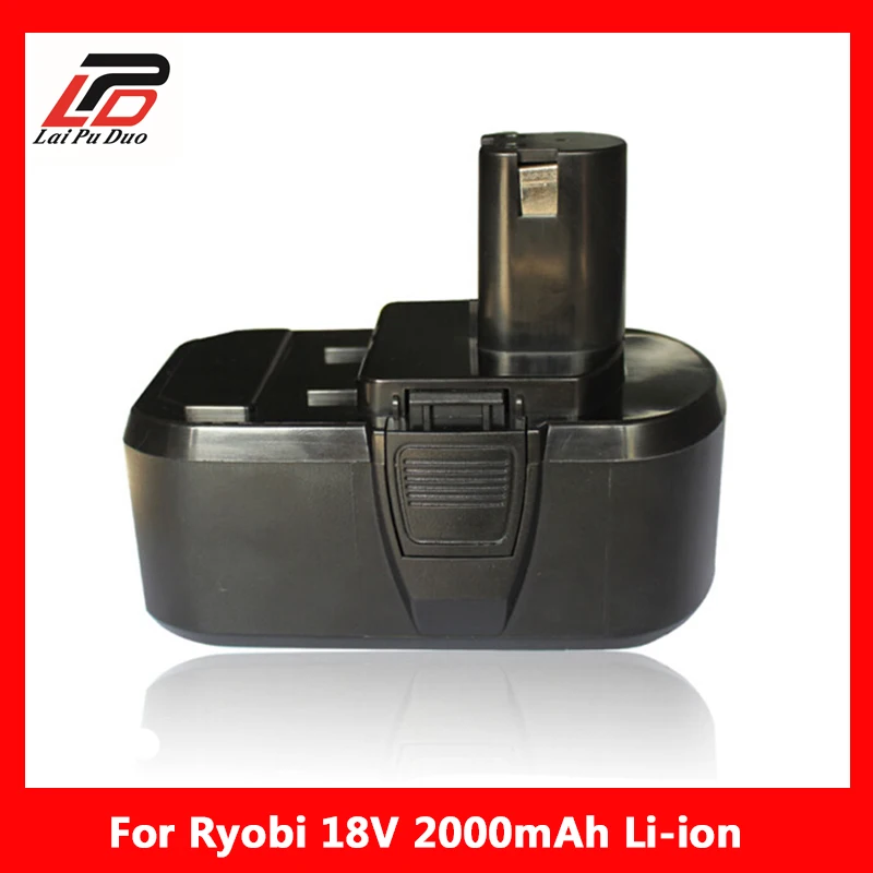 Совершенно новая Замена для Ryobi 18v 2000mAh литий ионный аккумулятор