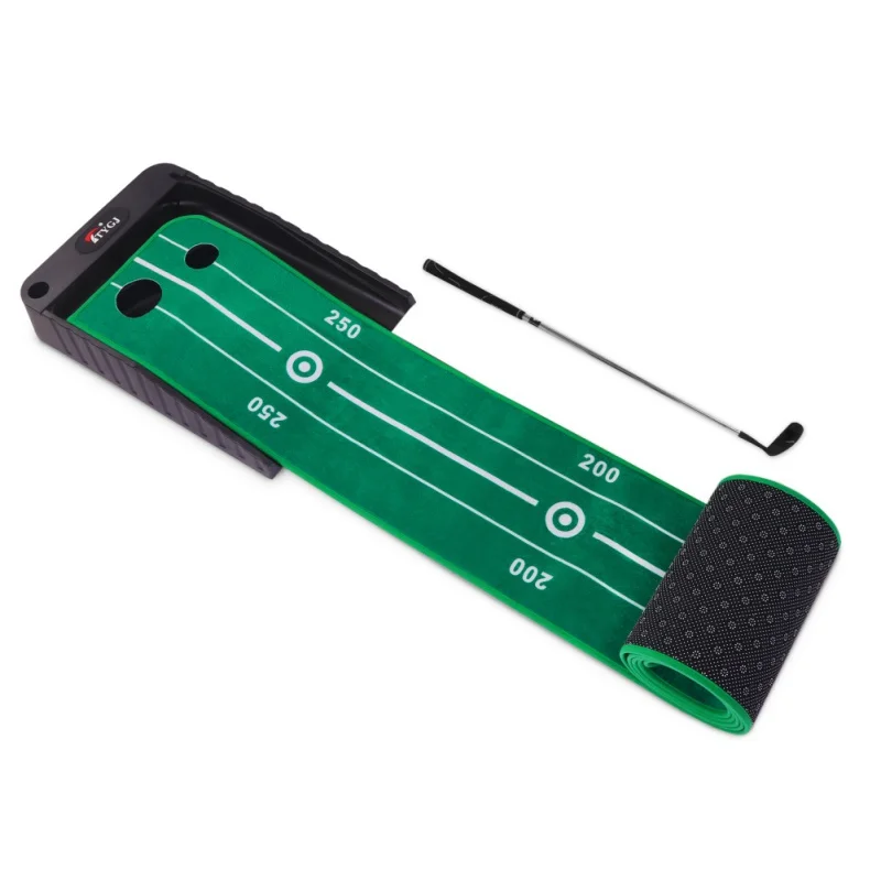 

Indoor Golf Putter Portable Mat With Automatic Return Function-mini Golf Training Aids For Home And Outdoor