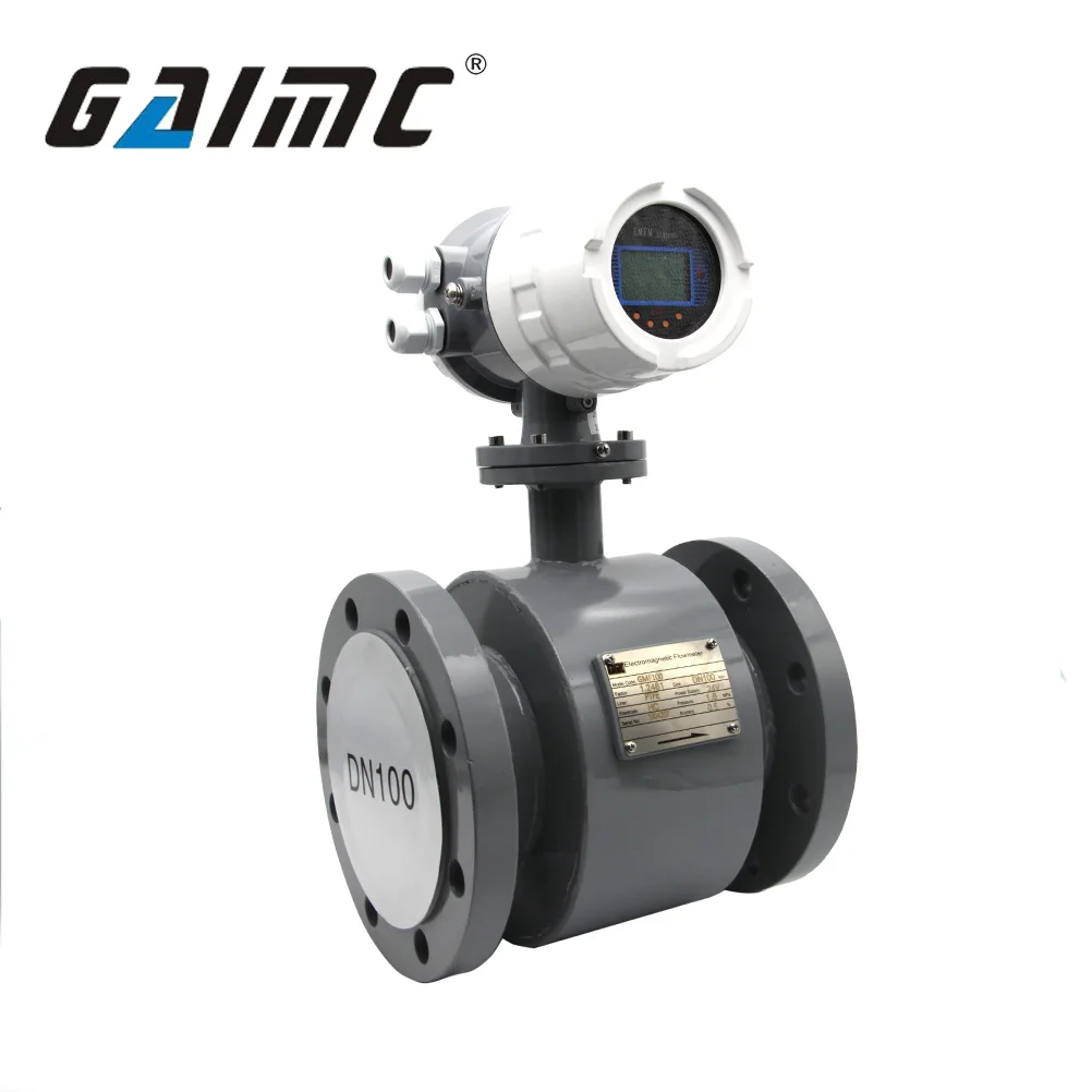 

GMF100 2 Inch Flange Digital Magnetic Water Flow Meter