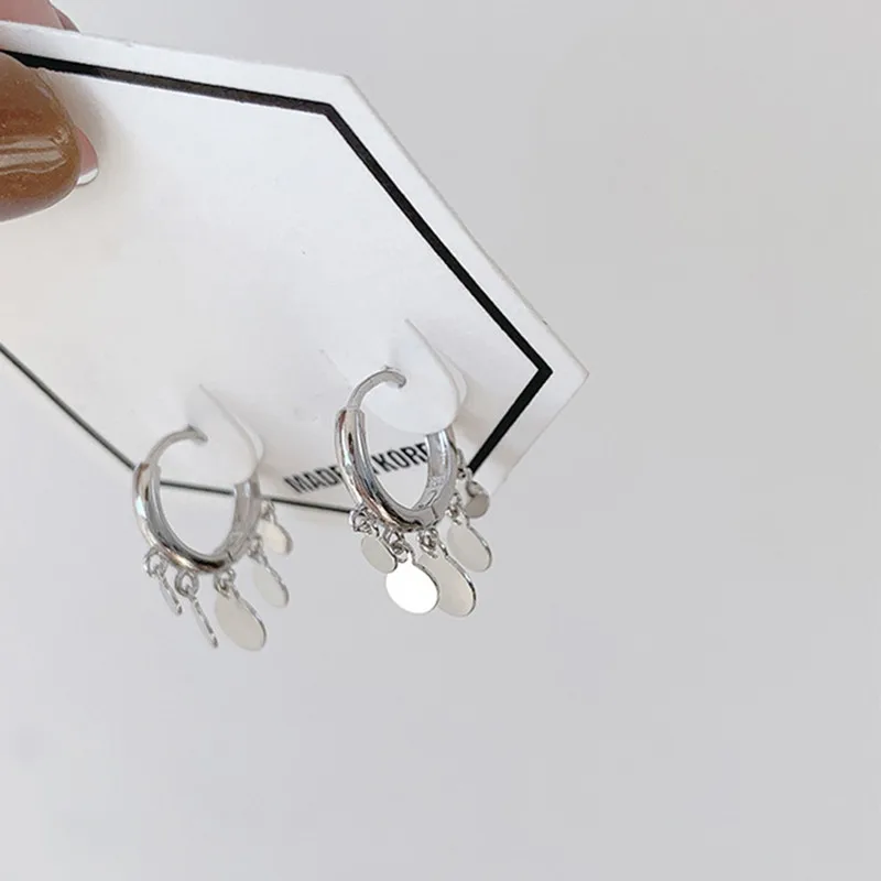 2020 Новый Модный Блестящий металлический Геометрический Круговой для женщин