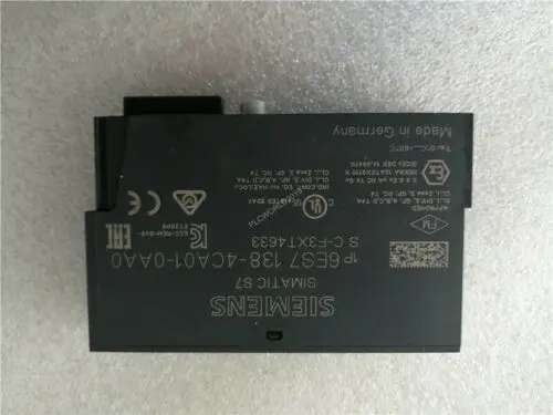 6ES7 138-4CA01-0AA0 SIMATIC S7 силовой модуль 6ES7138-4CA01-0AA0 Оригинальный Новый 1 год гарантии |