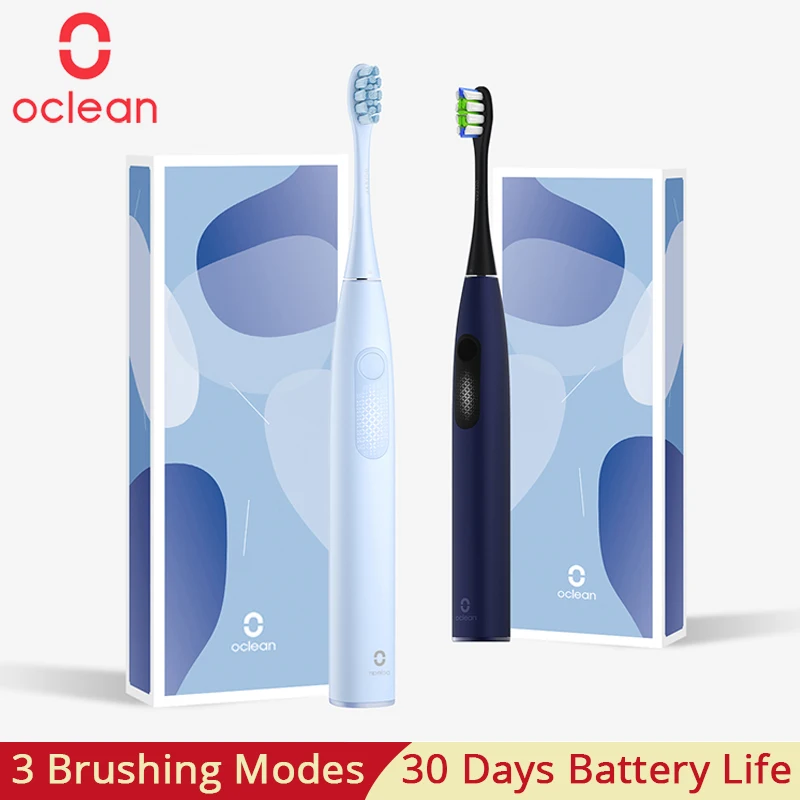 

Oclean F1 Sonic Electric Toothbrush Smart Ultrasonic Automatic IPX7 Waterproof 3 Modes Tooth Brush 2 Hours Charge Lasts 30 days