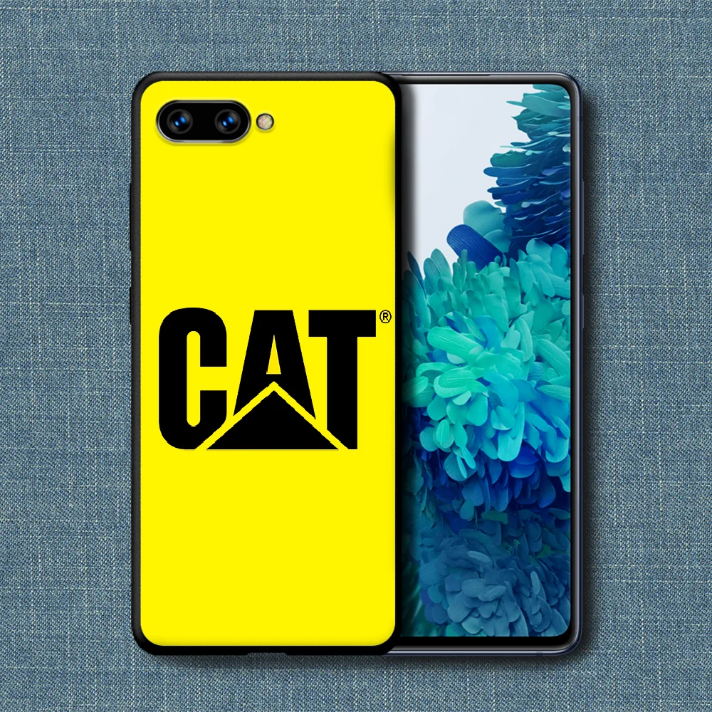 

CAT Caterpillar Phone Case For Huawei Honor 6A 7A 7C 8 8A 8X 9 9X 10 10i 20 Lite Pro Play black Hoesjes Fashion Shell Pretty