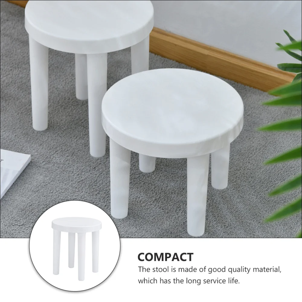 

1pc Home Children Stool Household Low Stool Anti-skid Home Stool Thickened Stool