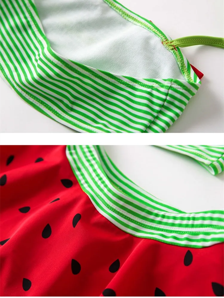 New summer cute female treasure watermelon swimsuit split two-piece swimming beach holiday hot spring