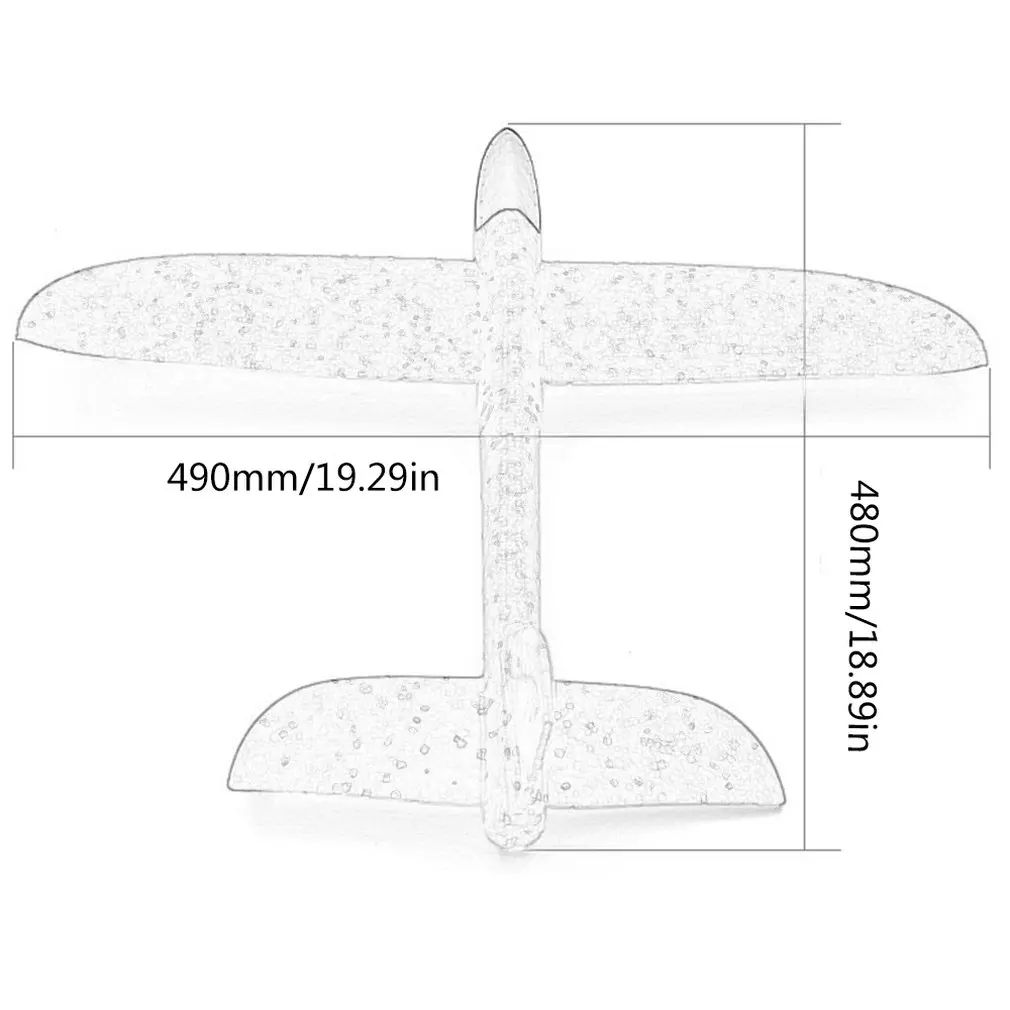 

Epp Foam Hand Throwing Plane Outdoor Toy Airplane Hand Throwing Glider Plane Parent-Child Game Foam Plane Outdoor Fun Gift Toys