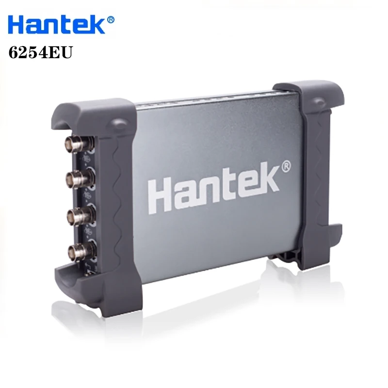 

Hantek 6254EU 6074EU 6104EU 6204EU PC Based Handheld Oscilloscope Digital 4 Channels 70Mhz 100Mhz 200Mhz 250MHz USB