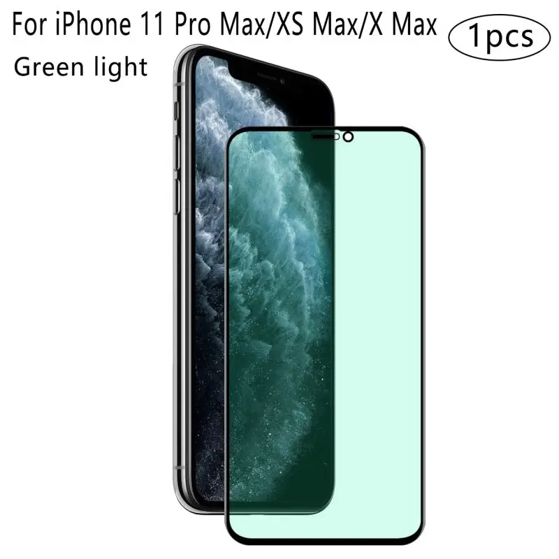 Закаленная пленка для IPhone 11 Pro Max / XS X 0 26 мм 9H полный экран 6D Уход за глазами серия