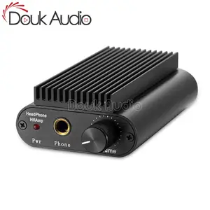 Аудиодекодер Douk Audio Mini USB DAC, Hi-Fi стерео усилитель для наушников класса А, OTG черный усилитель с блоком питания 24 В