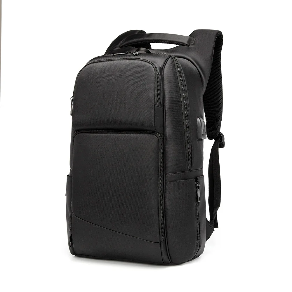 

Outdoor sports backpack waterproof night light double shoulder bag personality USB function schoolbag anti-theft