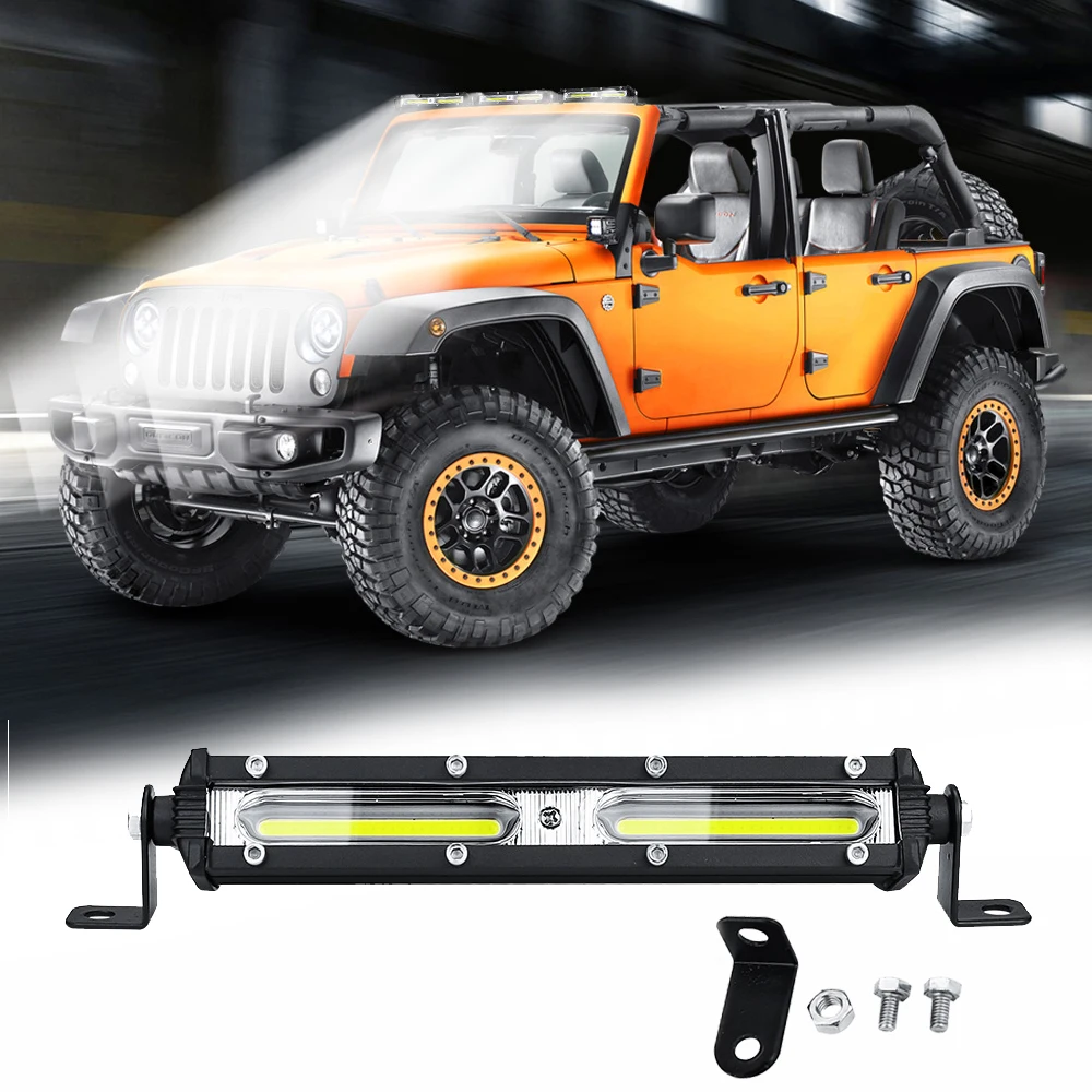 Белые рабочие огни DC 9V 30V 4000LM супер яркие сменные аксессуары|Световая