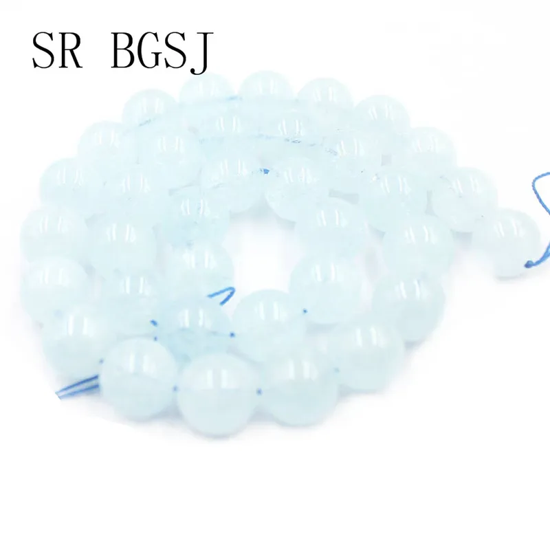 

Бесплатная доставка 6-12 мм 3 аграды синий Аквамарин Аква драгоценные камни из круглого натурального камня бусины для самостоятельного изгот...