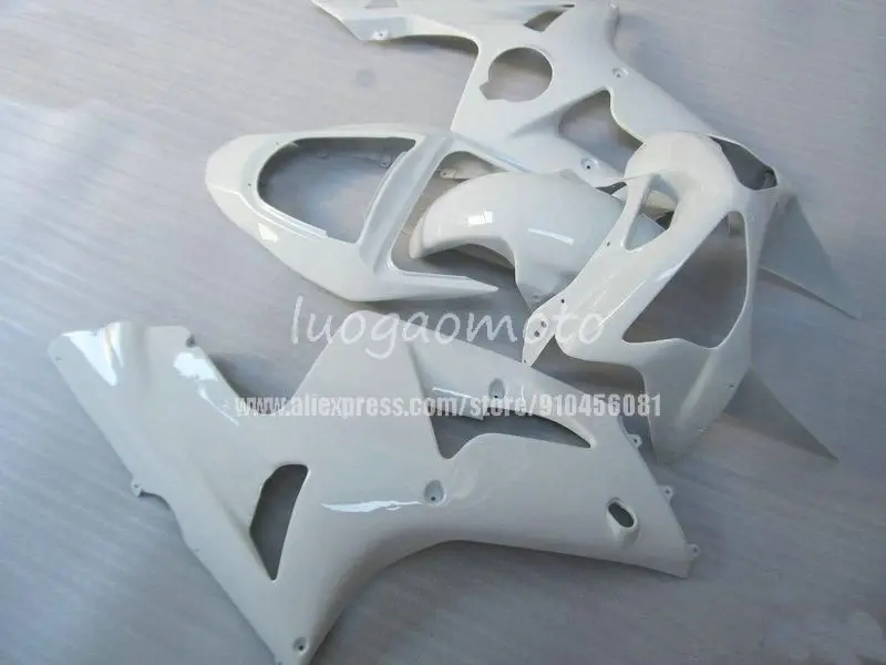 

Body kits Injection all white Fairing kits for KAWASAKI Ninja ZX6R 03 04 ZX 6R 2003 2004 ZX-6R 636 Fairings bodywork kit