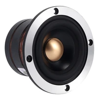 2pcs diy 3 inch full range speaker fever hifi vocal super toxic super bass dual magnet super long stroke high power 60w