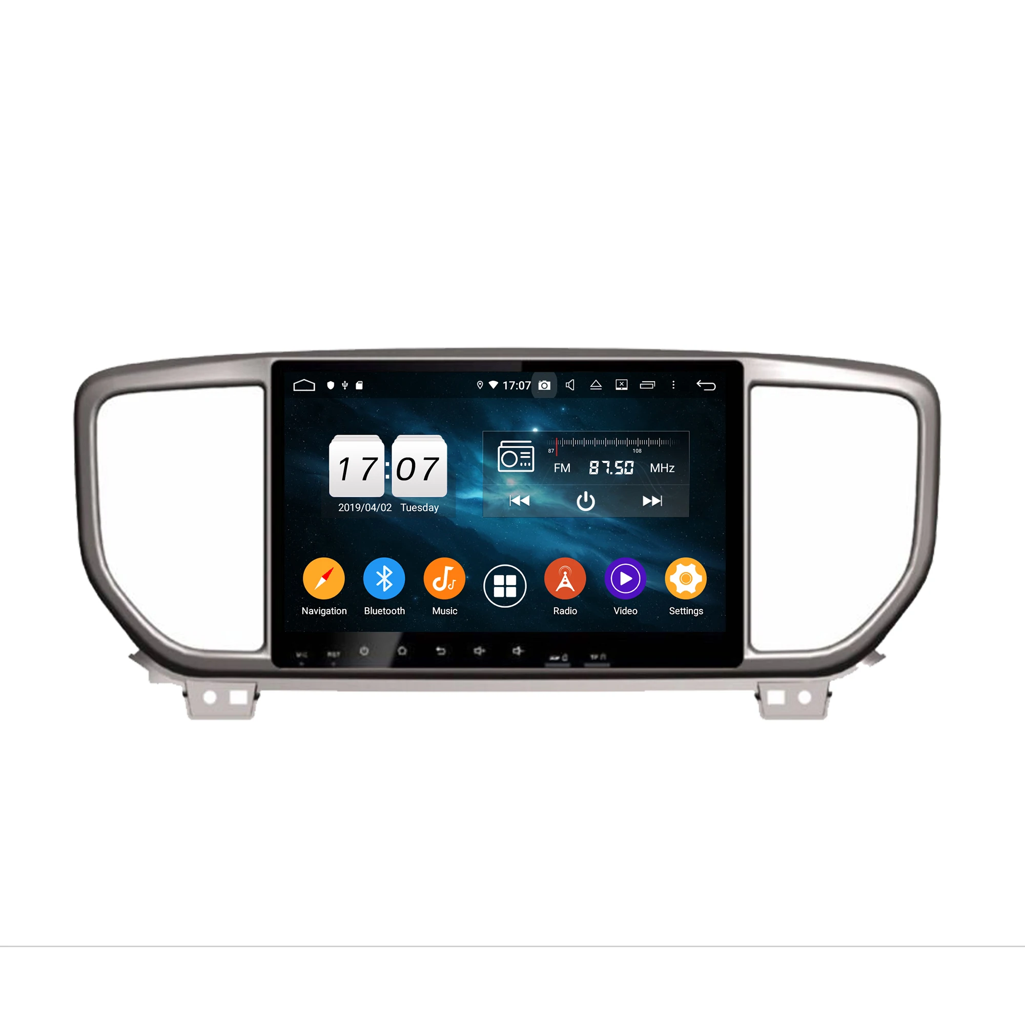 Автомагнитола 9 дюймов Android 0 для KIA Sportage 2018-2019 автомобильный мультимедийный плеер