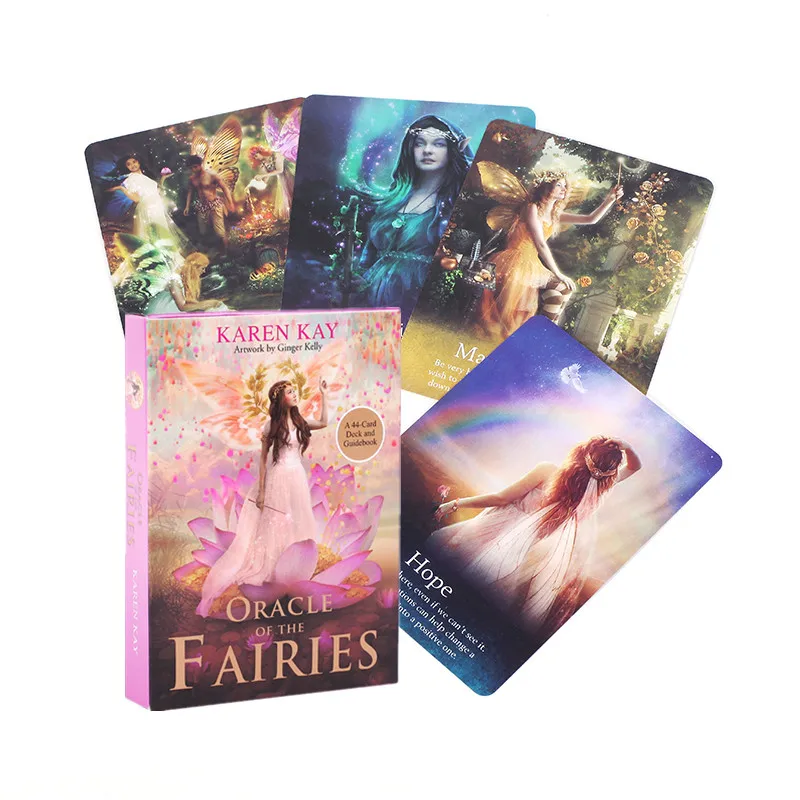 

2020 Oracle Tarot Cards oracle of the fairies Card Board Deck Games Palying Cards For Party Game
