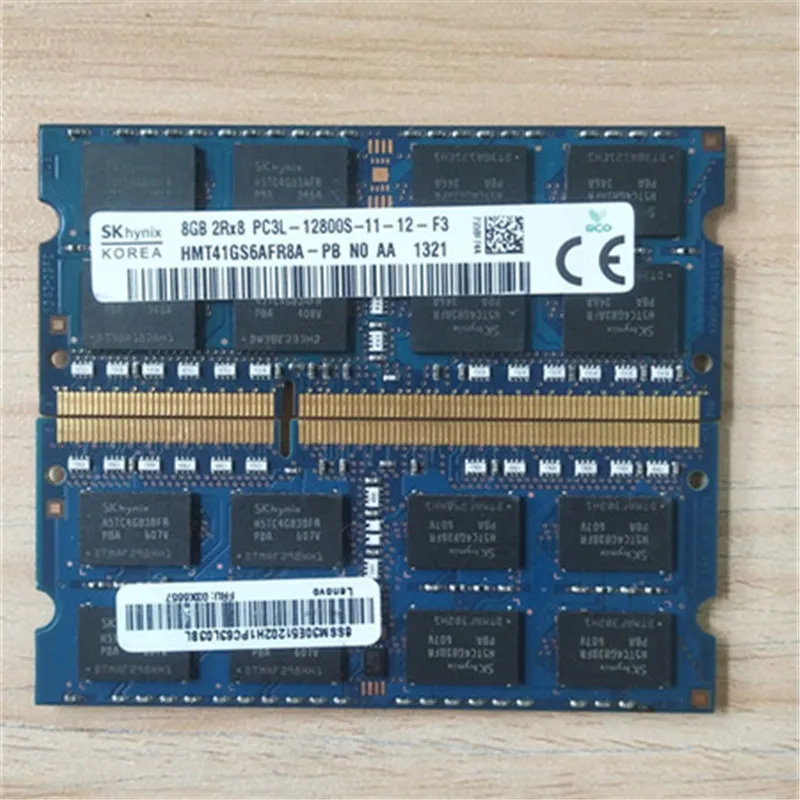 Sk hynix memoria DDR3 Оперативная память S 8 Гб 2RX8 PC3L 12800S 1600 МГц 1 35 V памяти ноутбука 204 PIN для