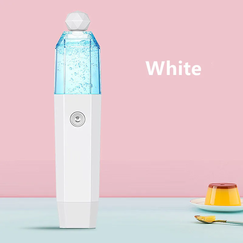 

1PC New Portable Steam Face Humidifier Ultrasonic Mini Air Humidifier USB Rechargable Humidifier Handheld For Home Car