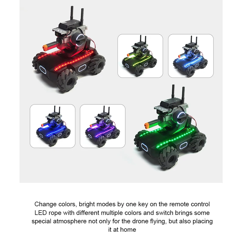 DJI Robomaster S1 робот светодиодные полосы света водонепроницаемый может