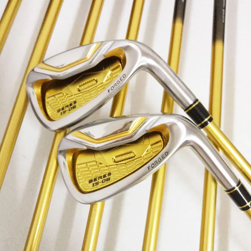 Новые клюшки для гольфа HONMA S-06 4 звезды утюги для гольфа 4-11.A.S утюги для клубов графитовый Вал R/S гибкий шлем