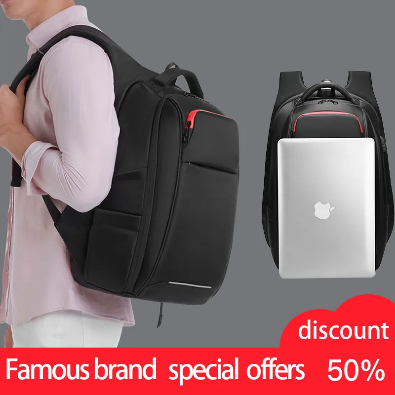 Дорожный рюкзак Aimeison для мужчин вместительная мужская сумка Антивор с USB портом