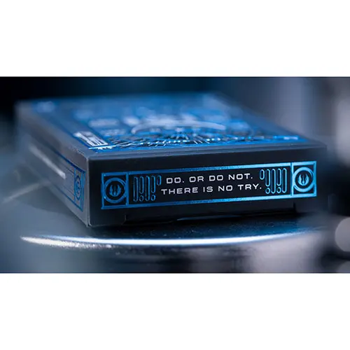 Колода карт с принтом Звездные войны светильник сторона (синий) игральные карты