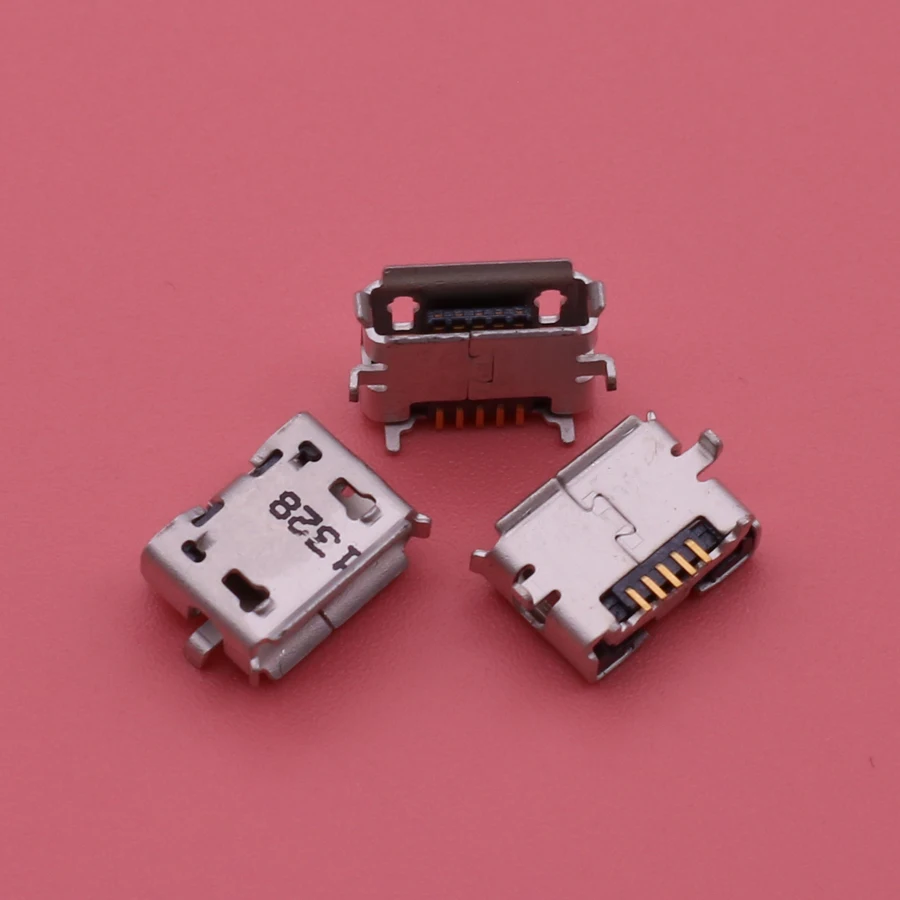 

200 шт. 5pin порт зарядки Micro USB разъем для док-станции Запасные части