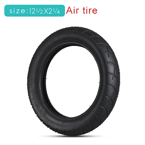 AIRTIRE-12.5X2.125 5,5/6/8/8,5/10/12 дюймов электрический скутер велосипед шины инфляция шин, сплошное отверстие колесо пробка автошины для Xiaomi M365 Mijia Pro - Цвет: AIRTIRE-12.5X2.125