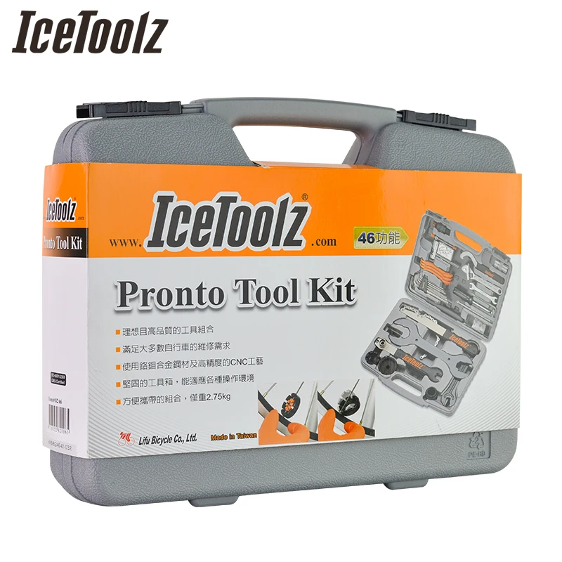 Набор инструментов IceToolz 82A6 Pronto многофункциональный инструмент 46 в 1 для ремонта