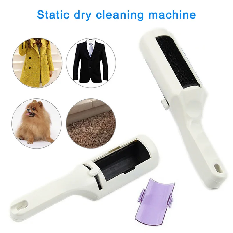 

Electrostatic Cloth Lint Dust Remover Brush Animal Pet Hair Cleaner Home Supply Tool FBS889