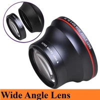 55mm 0 43x hd wide angle lens macro portion for nikon d3400 d5600 and sony alpha series slt a99v a99ii a99 a77ii a77