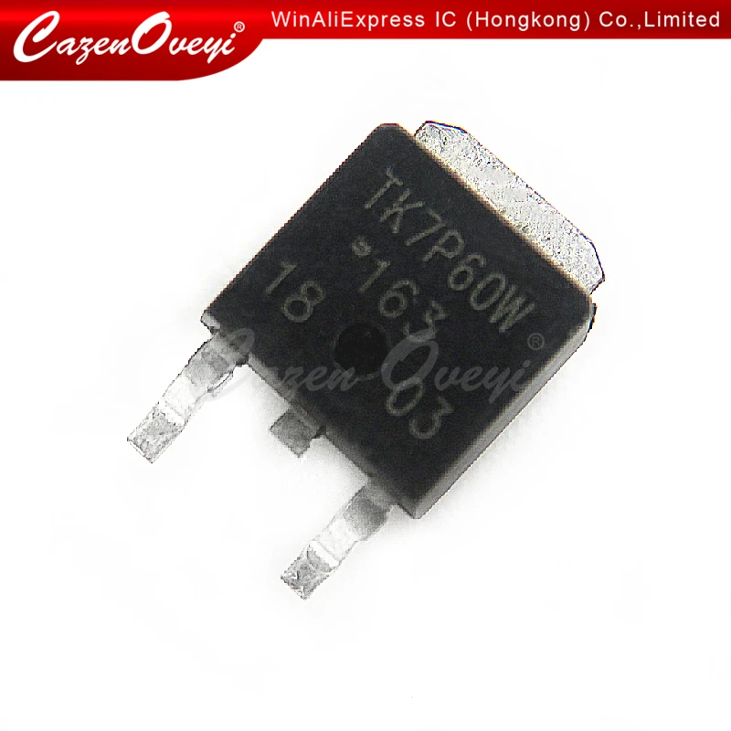 

10pcs/lot TK7P60W TK7P60 7P60W 7P60 TO-252 600V 7A new original In Stock