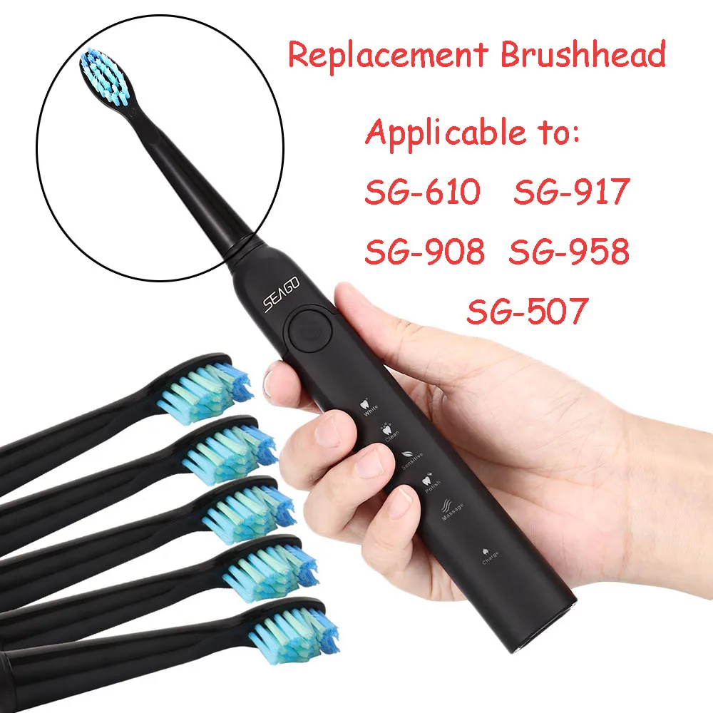 Насадка для зубной щетки Seago SG610 SG908 SG917 910 507 515 949 958|Насадки зубных щеток| |