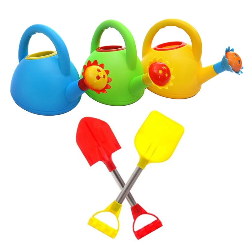 

Kids Summer Beach Toys Cute Watering Can Baby Sand Toys Shovel Seaside Kids Play Water Games Tool Kids Outing Supplies