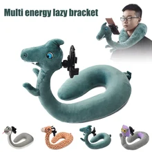 Mobile Phone Holder Lazy Bracket Multifunction U Shape Neck Pillow Flexible Stand NK-Shopping