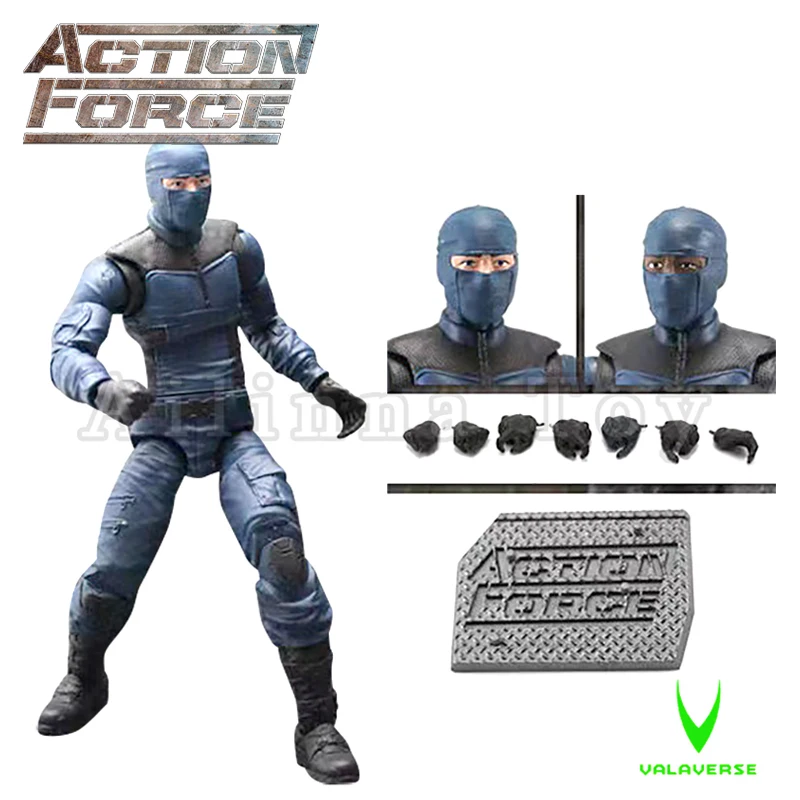 

Valaverse Action Force 1/12 6inches Action Figure Wave 1 Riot Trooper Anime Collection Model For Gift Free Shipping